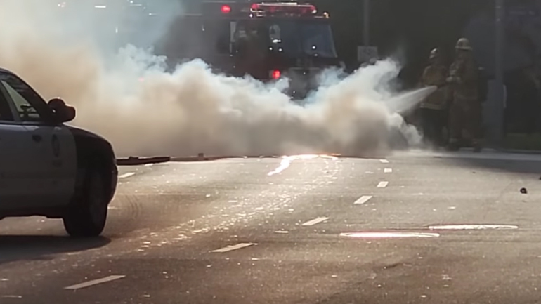 Τρομερό ατύχημα μεταξύ Ford GT και Alfa Romeo Giulia